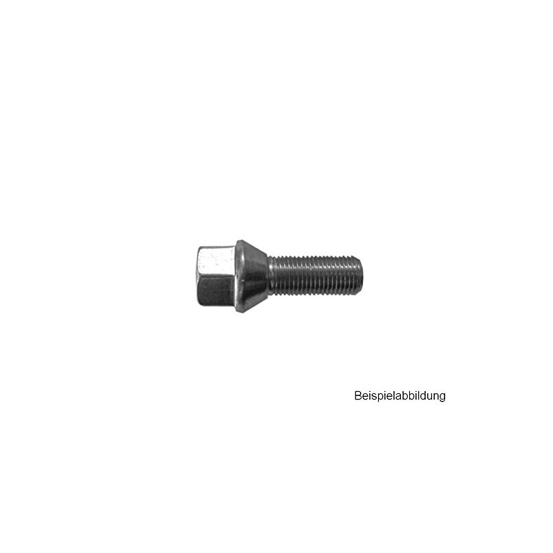 H&R 1454501 Wheel Bolt Taper-Head, Silver, 45 mm