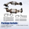 679-539 20831816 Front&Rear Catalytic Converter Set Compatible with 2012 2013