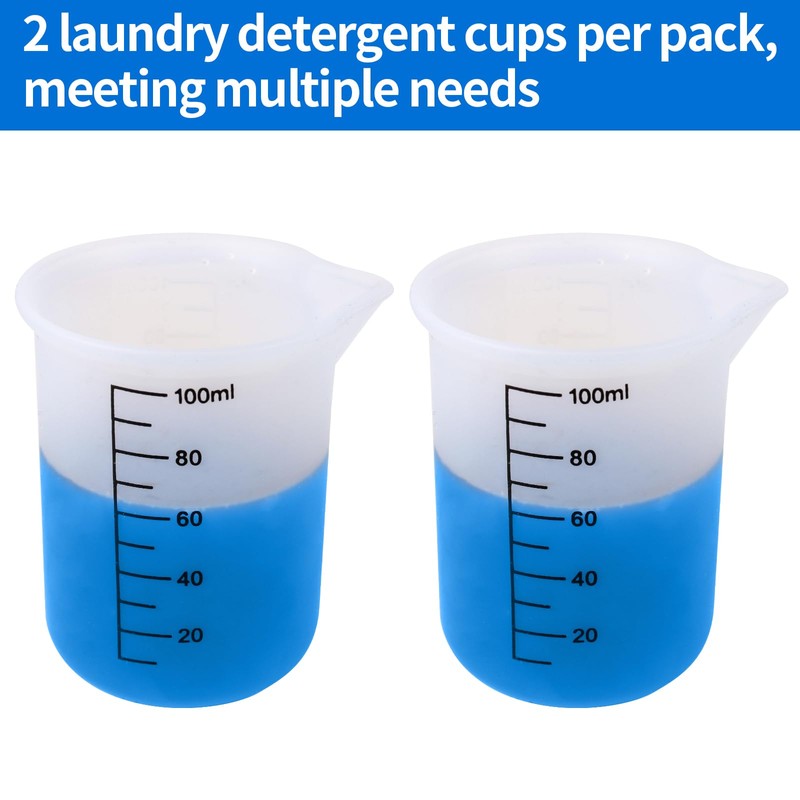 Laundry detergent cup,silicone laundry detergent measuring cup,washable laundry measuring cup