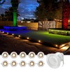 Auting Patio Recessed Spotlights, Set of 10 LED Recessed Floor