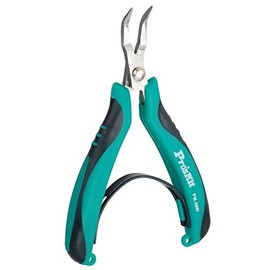 Pro39;sKit PM-396I AISI420 Stainless Steel Bent Nose Plier Wire Wrapping Beading Jewelry Tool Handle Tool