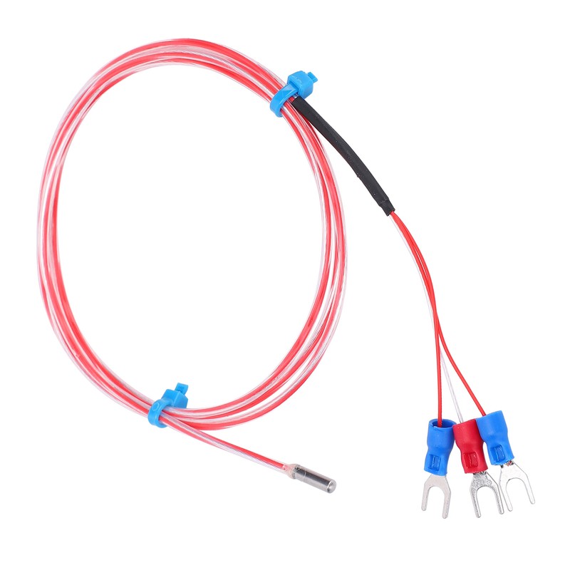 PT100 Waterproof Temperature Sensor 3 X 20mm Thermistor Temperature Probe