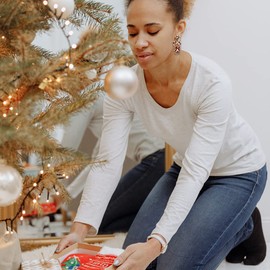 MADISON TYLER Christmas Dangle Candy Earrings for Women | Christmas Pave Candy Cane Jar Lightweight Jewelry | Xmas Holiday Earrings Gifts for Women