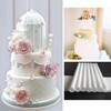 Rotupap 12pcs Cake Dowel Rods - 9.5inch Plastic Reusable Cake