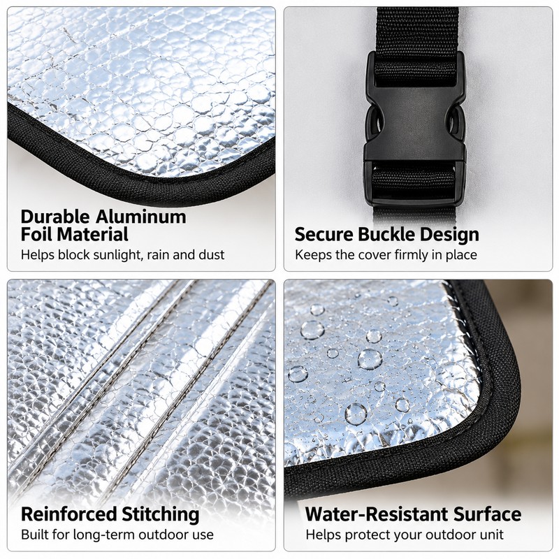 Outdoor AC Top Cover, 15.75 x 31.5 in – Sun,