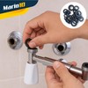 Mario10 24-Piece Rubber Hose Washer Set – 1/2", 3/4", and