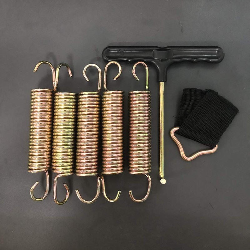 XIE Trampoline Spring (130mm) Triangle (1set) Replacement Spring, Trampoline Accessories