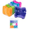 Practicon Easy Open Retainer Cases, Assorted Paradise Swirl Colors, Bulk