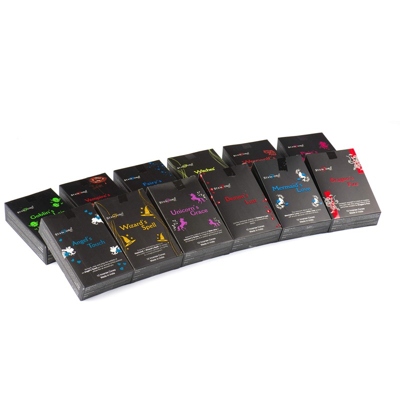 Stamford Mythical Incese Cones Gift Set 12 Packs x 15