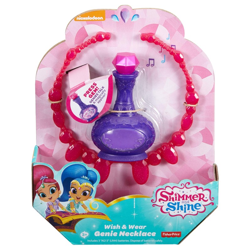Shimmer & Shine Magic Wishes Toy Necklace (Mattel FGM62)