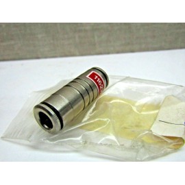 Unbranded 6mm Stainless Steel 1162X6M Tube Connect Fitting Straight Union