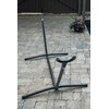 Vivere UHS9 Universal Space-Saving Steel Hammock Stand, 9-Feet, Charcoal