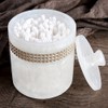 Innovative Resin Cotton Swab Toothpick Box Holder Jewelry Storage Container