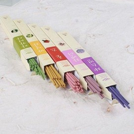 Domestic 5 types of flower stick scent set incense flower scent air freshener