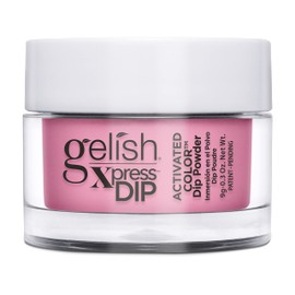 Gelish Xpress Powder Dip Collection (Look At You, Pink-Achu!) Pink Nail Dip Powder, Vibrant Color, Professional Quality, High Shine, Chip-Resistant, 0.3 ounce.