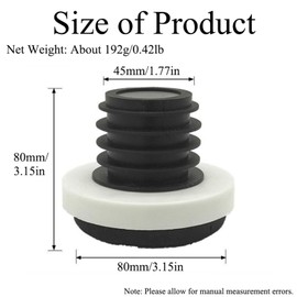 Urinal Flange, Leak-Proof Toilet Flange Sealing Rings Gasket Connector Urinal Installation Accessory for Wall Urinal and Floor Urinal