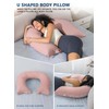 INSEN Reading Pillow, Back Pillow for Sitting in Bed for