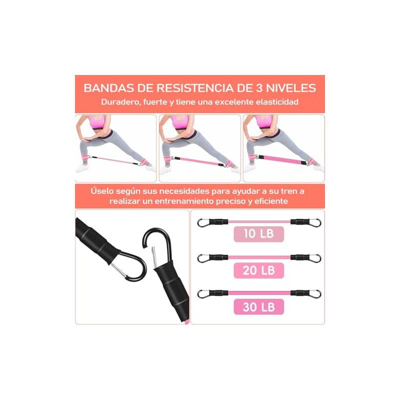 Ligas de Resistencia para Ejercicio, Juego de Bandas de Resistencia