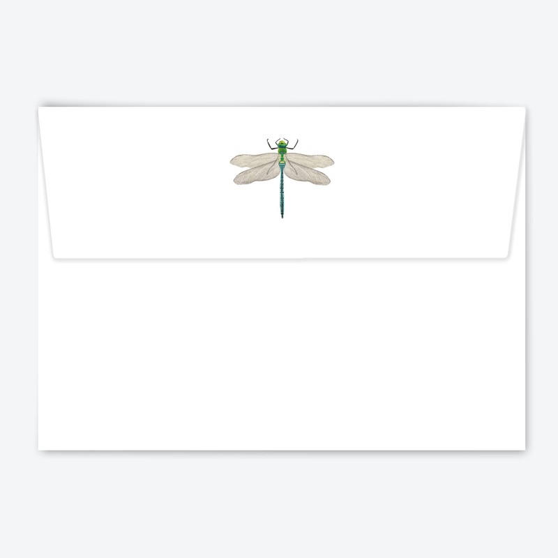Me Loovely Dragonfly Letter Writing Papers with Envelopes A5 Size
