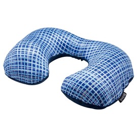 PALAS&DECORELUONNOS KTV-440 Cateva Pumping Neck Pillow, Blue, Polyester, PVC