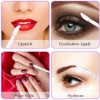 500Pcs Glitter Crystal Lip Brush,Crystal Lip Brushes Tool Kits Lip
