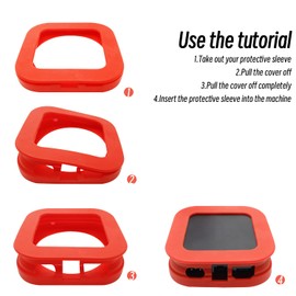 ZEVGOV Silicone Case for 2022 Apple TV 4K Siri Remote Cover Silicone Protective TV Box Case Remote-Control Sleeve Foldable of Protective Sleeve Shell