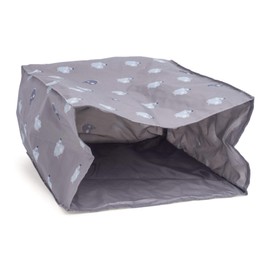 Petface Angry Mouse Cat Crinkle Bag,Grey