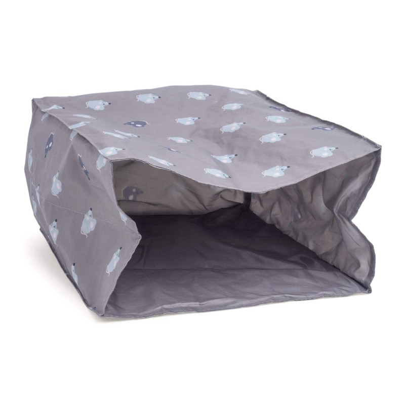 Petface Angry Mouse Cat Crinkle Bag,Grey