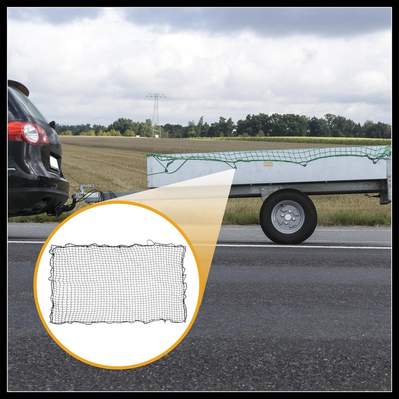 Hihaha 1 Pc 1.8x2.5m Universal Trailer Cargo Net - Pickup