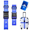 Eurtes Luggage Strap Password Luggage Strap Luggage Strap Adjustable Suitcase