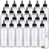 24 Pcs 3 oz Squeeze Applicator Bottles for Hair Oiling,