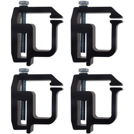 Kikito Mounting Clamps Truck Cap Topper Camper Shell for Silverado Sierra Dakota Ram F150 F250 Titan Tacoma Tundra 4PC | Ladder Rack Clamps, Truck Bed Clamps, Canopy Clamp |