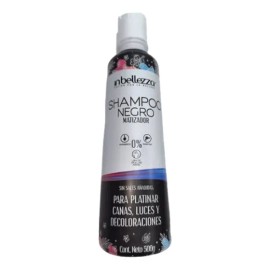 Shampoo Matizador Negro P/canas Y Decoloracion In Bellezza
