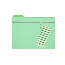 Lion Office Machine, 4-Cut Folder, For Carrying, A4, 4 Books, No.44PF-4P-G, Green