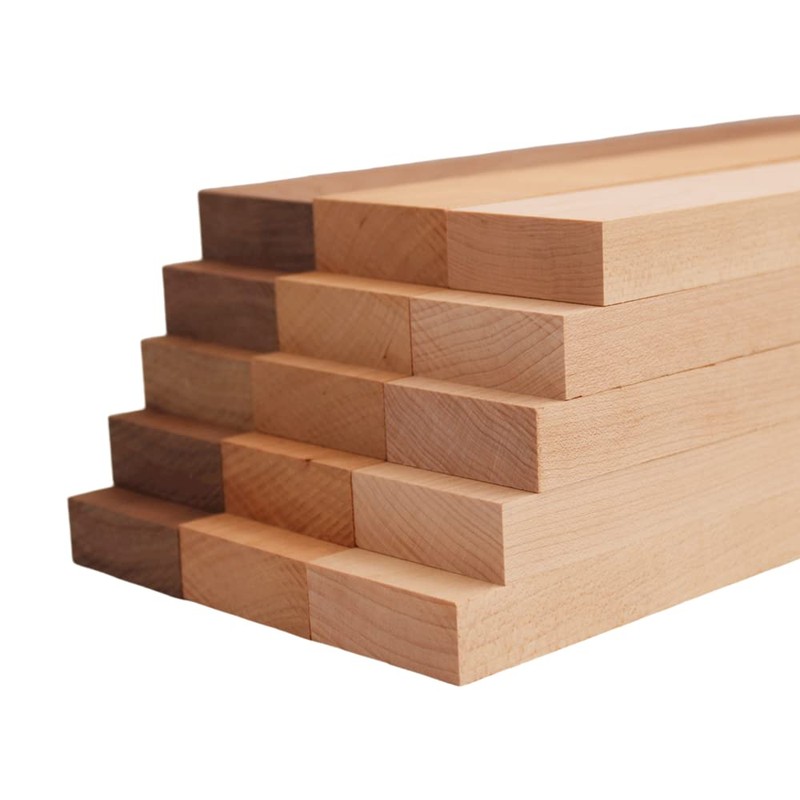 Barrington Hardwoods Domestic Variety Pack 5 Walnut, 5 Maple and