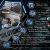Solutions 60"x72" In Silver Satin Matte Chrome Metallic Vinyl Wrap