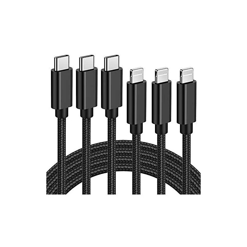 Packs De 30 Cables De Carga Rápida Ios.iPhone Y Datos