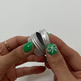 Tin Case Mini Round 10ml Round Tin Case 7ea