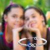 LQRI Best Friend Infinity Bracelet Long Distance Friendship Gift A