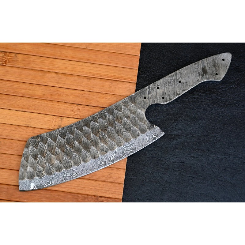 M DAMASCUS CUSTOM MADE HAND FORGED DAMASCUS STEEL BLADE BLANK