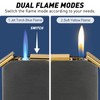 Kantion Dual Flame Lighter, Switchable Torch Jet Lighter & Soft