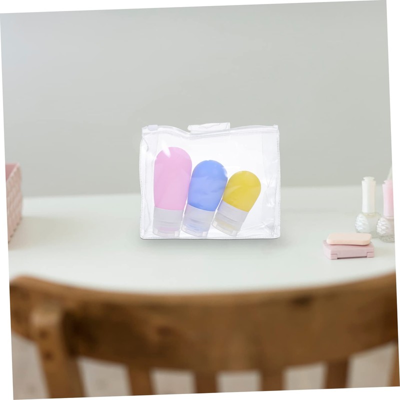 FOMIYES 3 Sets Travel Bottle Set Toiletry Bottles Portable and