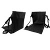 Foldable Seat Cushion Backrest Beach Chair Mat Single Person Portable