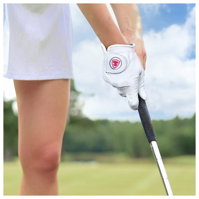 Golf Gloves for Men Womens - Cabretta Leather Golf Gloves