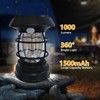 JaelBael Solar Hanging Lantern Outdoor IPX4 Waterproof -Warm Solar Camping