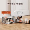 HAIXIN Shoe Rack for Closet - Stackable Shoe Organizer for
