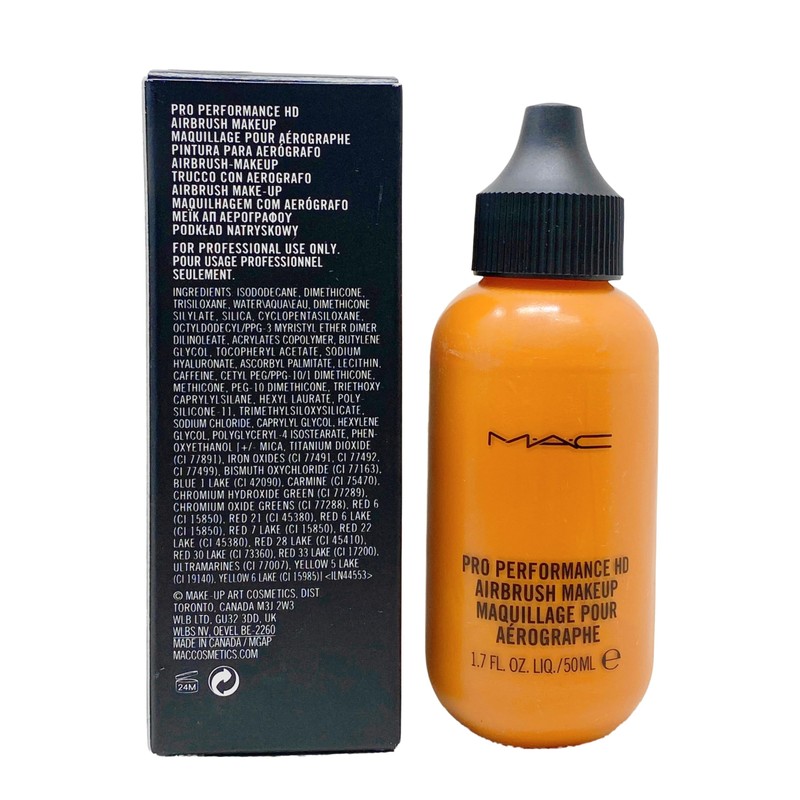 MAC Pro Performance HD Airbrush Makeup - Genuine Orange (1.7