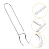 Abaodam Grill Grate Lifter Durable Stainless Steel Grill Hook for