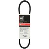 Gates 2260 Truflex FHP Low Horse-Power V-Belt, Black