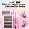 Kit De Pestañas Postizas Diy Extensiones 30d 40d 10~14mm